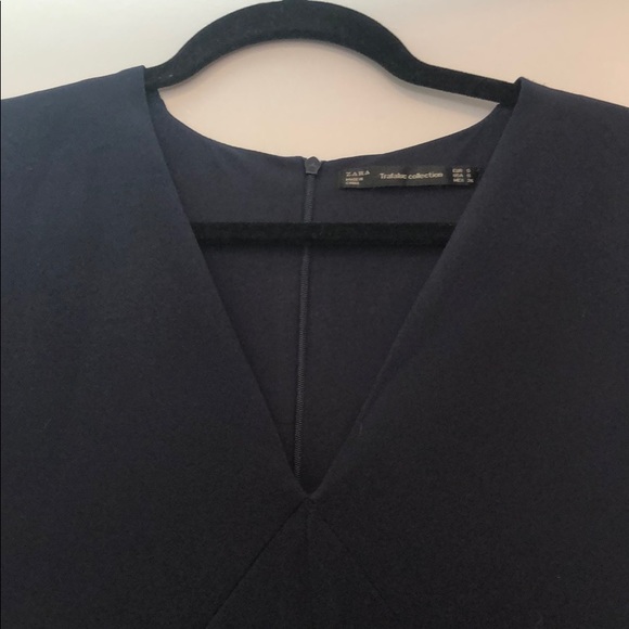 Navy romper with pockets - Picture 2 of 4